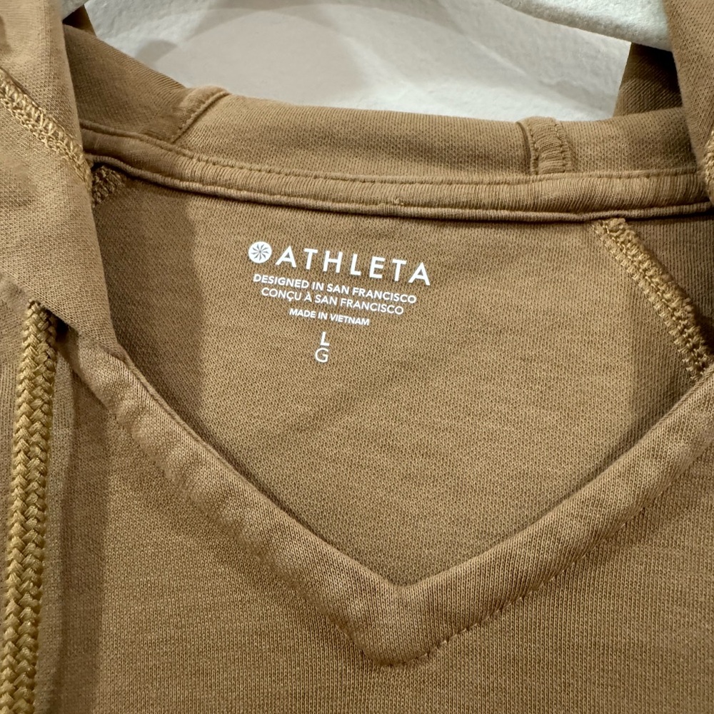 Athleta sundown hoodie sweatshirt size L - Picture 5 of 12
